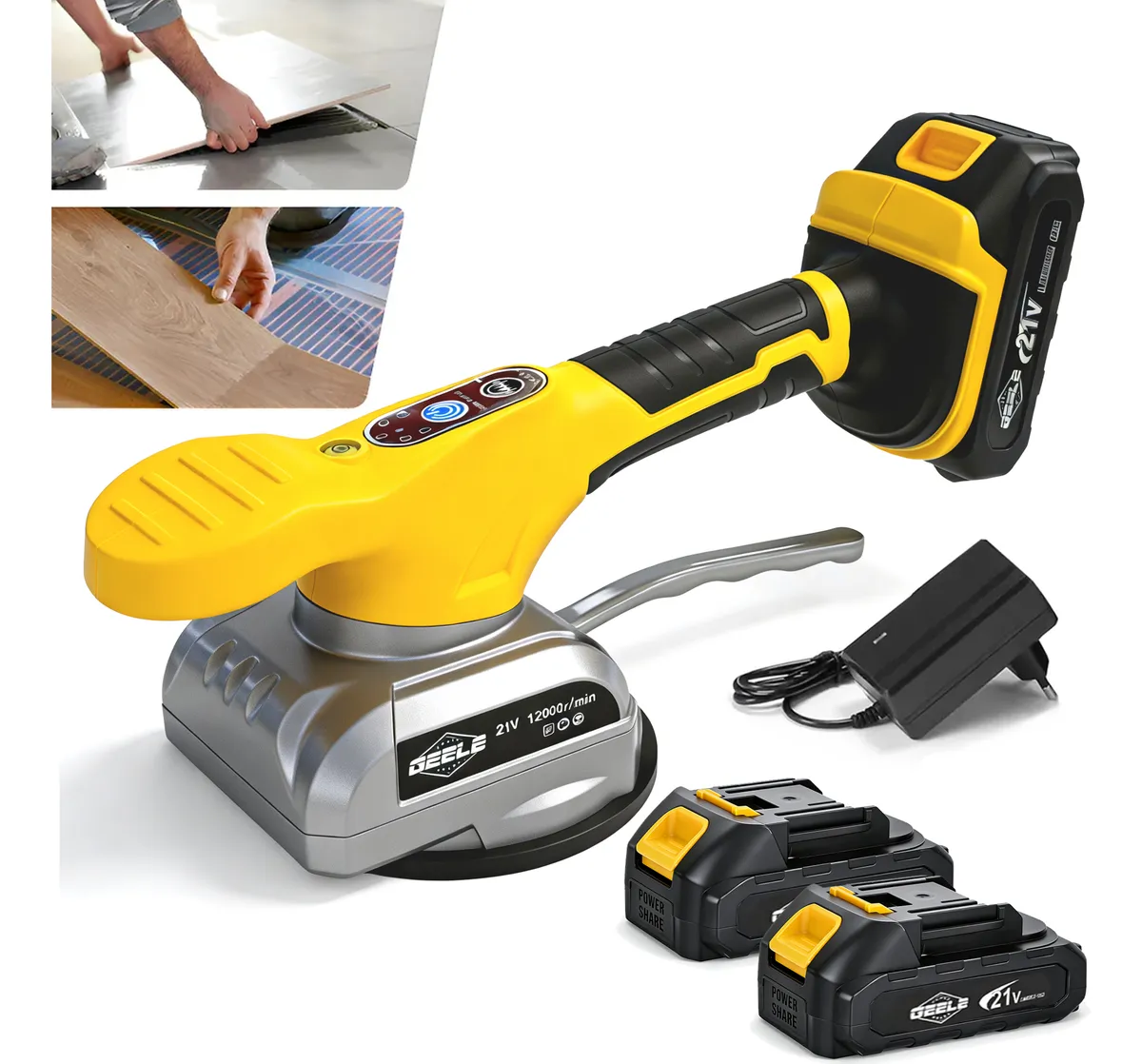 Cordless vibrating tile suction cup review for porcelain and floor tile installation. See who it suits, how it works and when it makes sense.