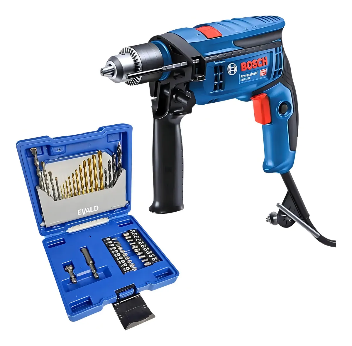 Avis complet sur la Bosch GSB 13 RE 750 W avec kit 41 pièces : usages, points forts, limites et profils pour qui elle a du sens.