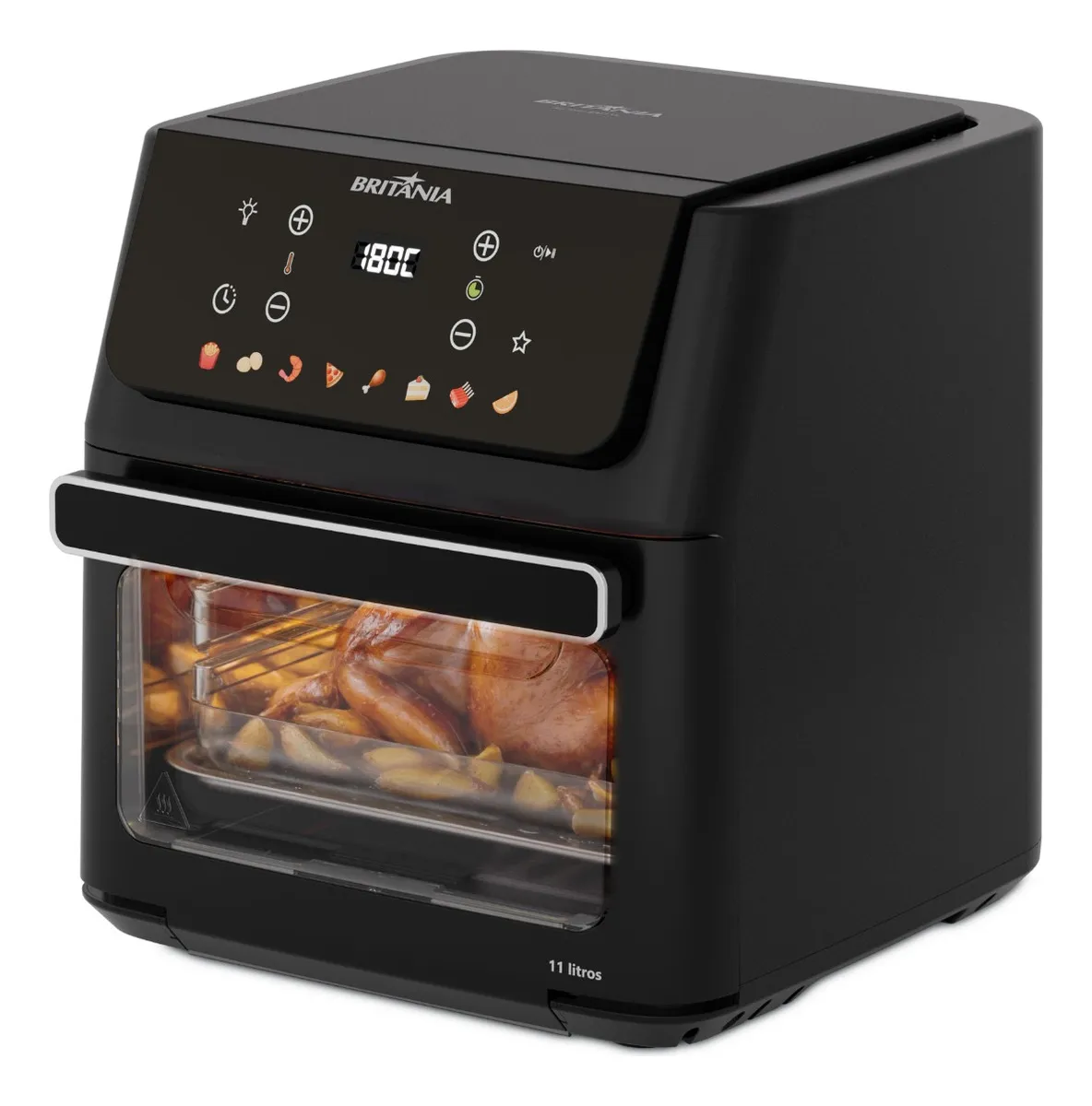 Review da Air Fryer Oven Britânia 11L BAF11A com recursos, capacidade, pontos de atenção e perfil ideal de uso antes da compra.