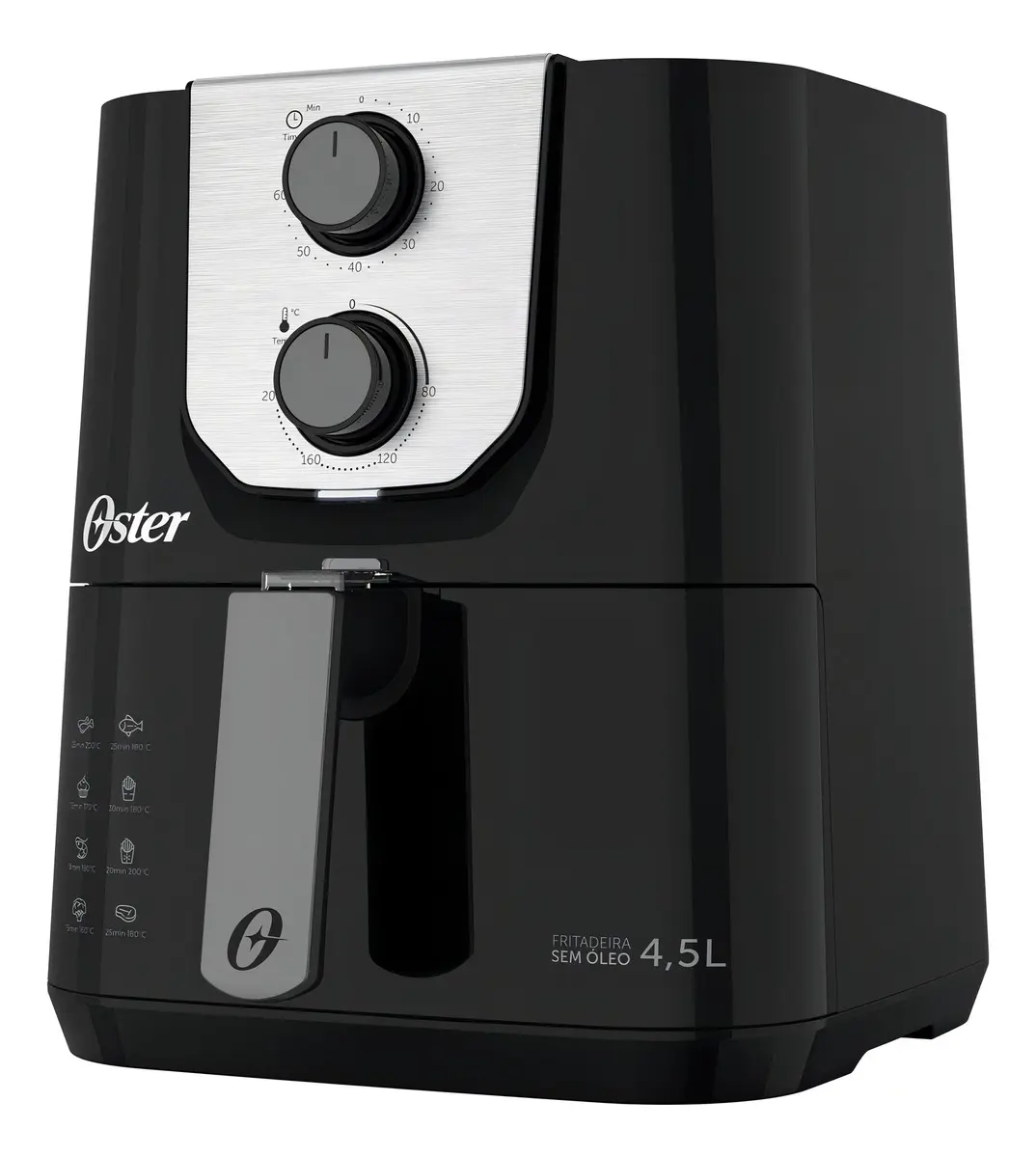 Review da Air Fryer Oster Black Perform 4,5L OFRT510 com capacidade, desempenho, pontos de atenção e perfil ideal de uso.
