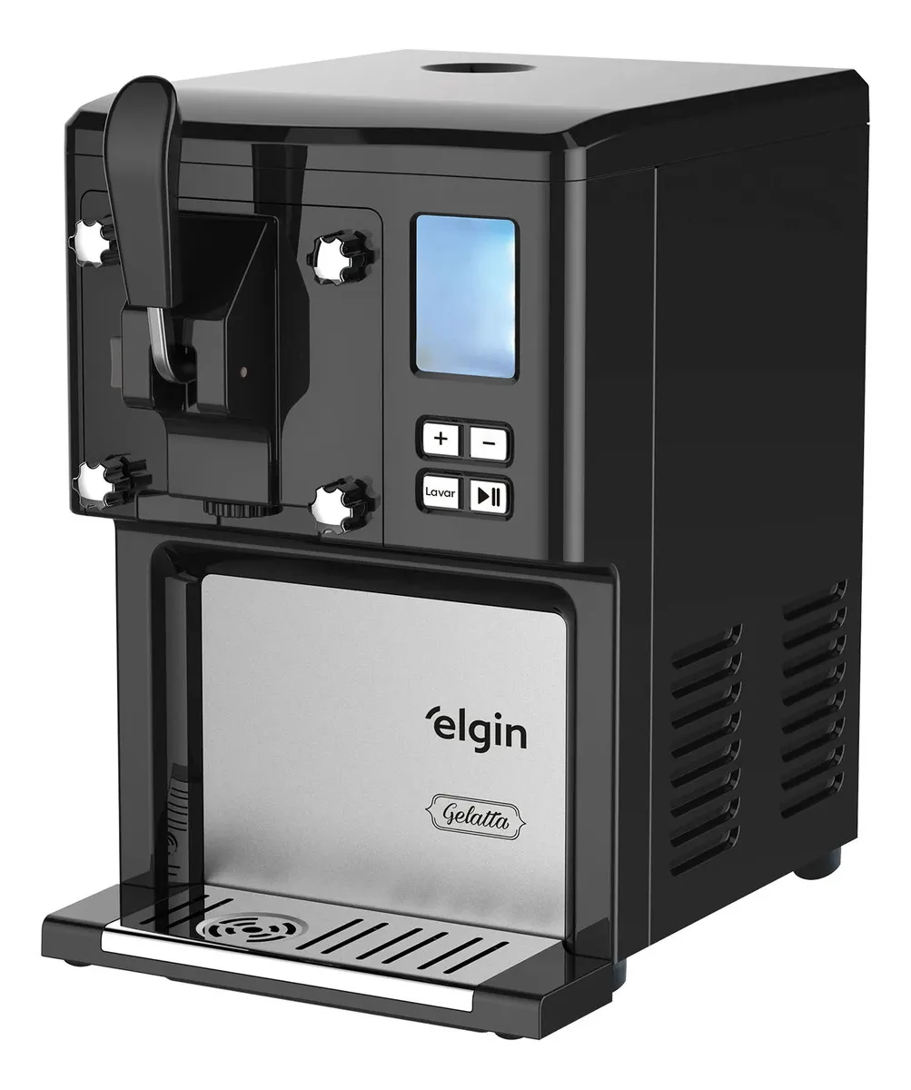 Veja se a Máquina de Sorvete Gelatta Mini Elgin combina com uso doméstico, pequenas porções, bases prontas e preparo de casquinhas.
