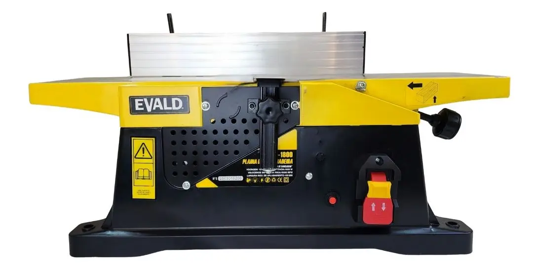 Veja se a Plaina Desempenadeira Evald EVPD-1800 vale para sua oficina, com análise de uso, potência, largura de corte e pontos de atenção.