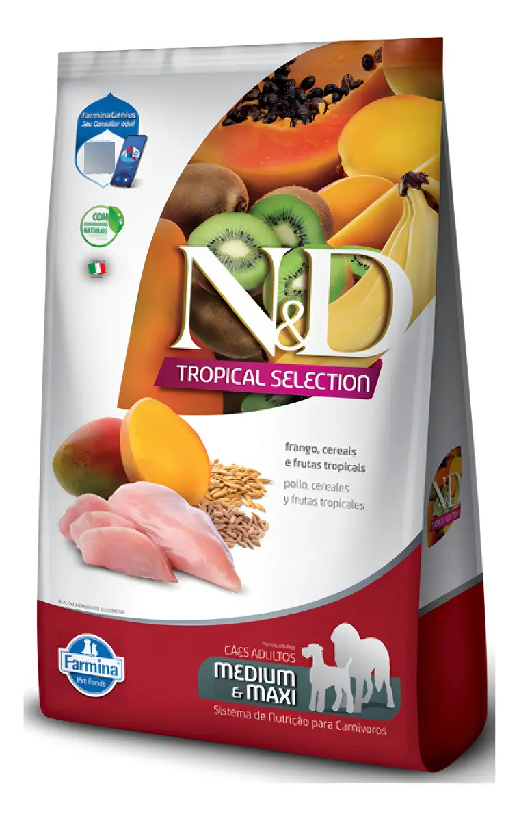 Review da Farmina N&amp;D Frango 12kg para cães adultos: veja para quem serve, pontos de atenção, uso diário e quando escolher outra ração.